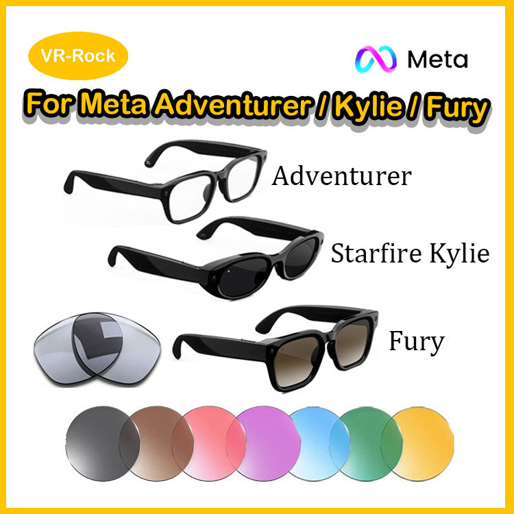 Prescription Lenses for Meta Glasses Adventurer, Fury & Starfire Kylie