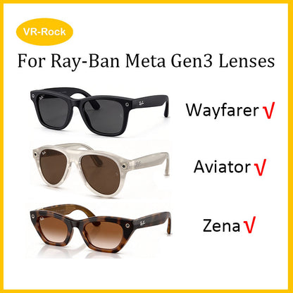 Prescription Lenses for Ray-Ban Meta Smart Glasses Gen 3