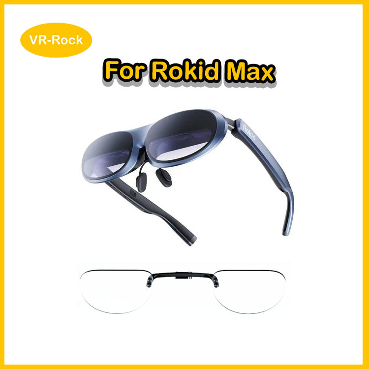 Premium Prescription Lenses for Rokid Max - Improve Visual Clarity and Comfort in Your Rokid Max Smart Glasses.