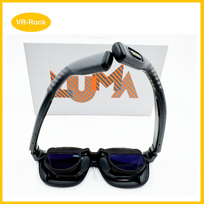 VITURE Luma Pro XR Glasses with prescription lenses installed