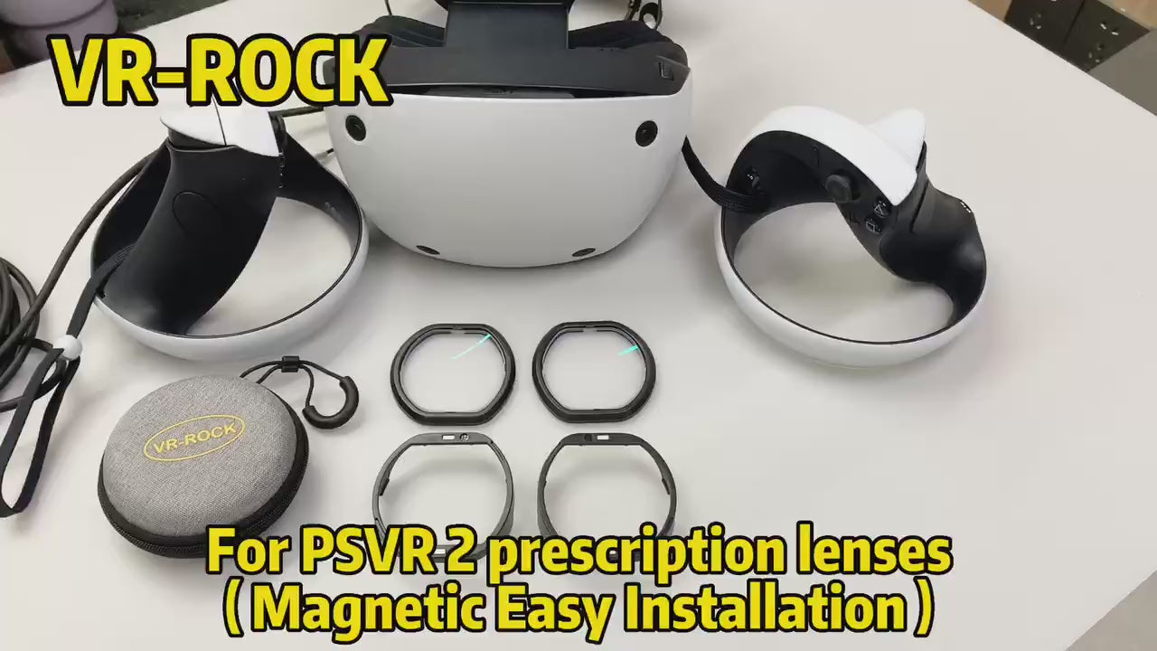 Charger la vidéo : How to install PSVR 2 Prescription Lenses 