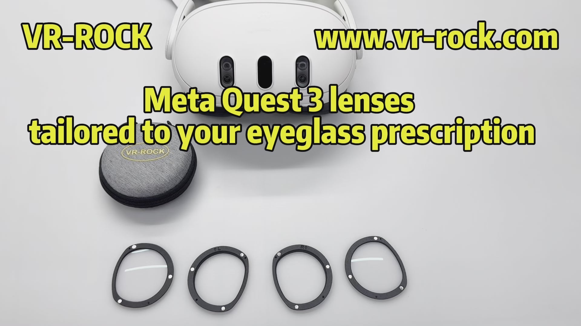 Charger la vidéo : Meta Quest 3 Prescription Lenses (Magnetic Design) Installation