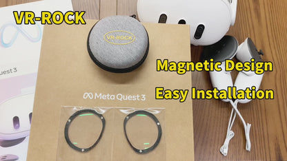 Meta Quest 3 Prescription Lenses Magnetic design Installation Guide