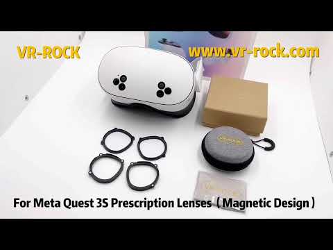 Meta Quest 3S Prescription Lenses (Magnetic Design) – vr-rock