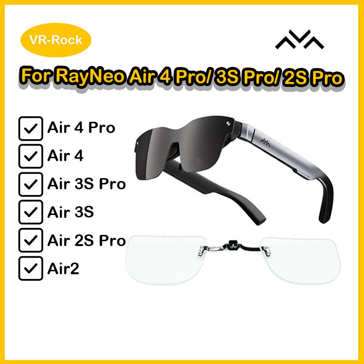 RayNeo Air 3S pro / 3S Prescription Lenses – vr-rock
